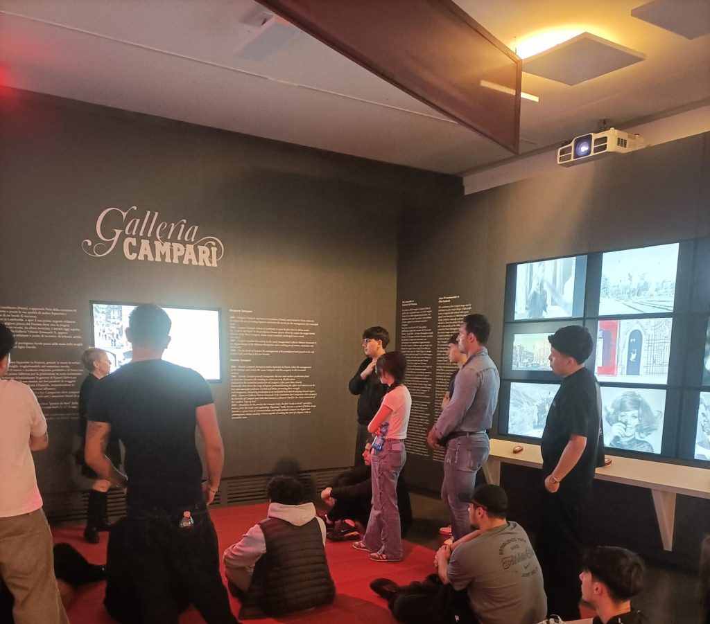 Studenti dell’apprendistato Galdus in visita alla Galleria Campari di Sesto San Giovanni